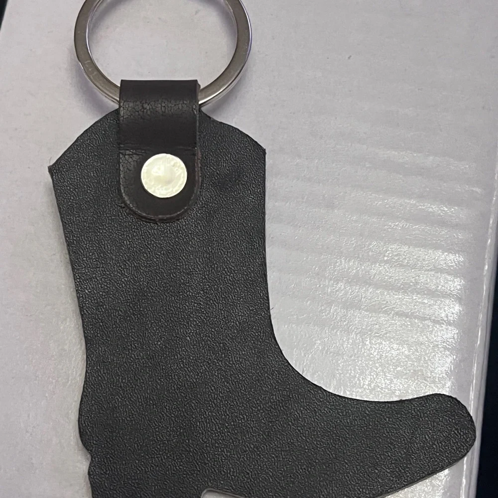 Cowhide Boot Keychain - Picture 3 of 3